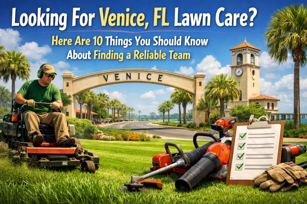Looking For Venice, FL Lawn Care? Here Are 10 Things You Should Know About Finding a Reliable Team