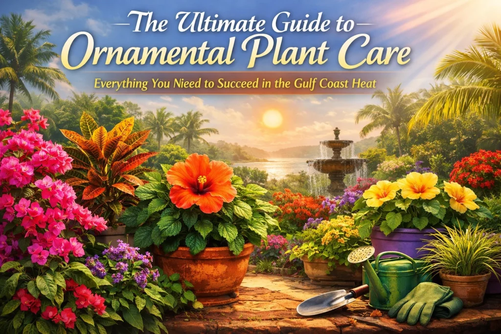 The Ultimate Guide to Ornamental Plant Care: Everything You Need to Succeed in the Gulf Coast Heat